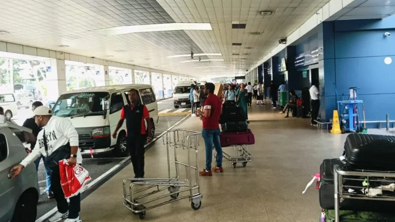 Bandaranaike International Airport - Arrival lobby