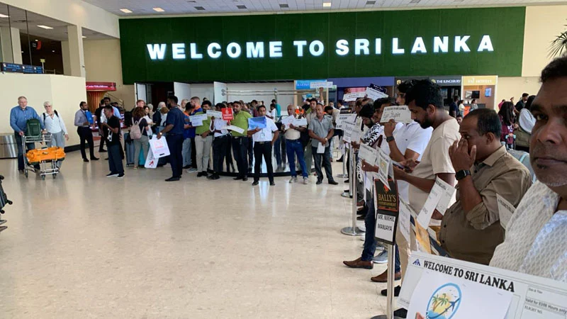 Bandaranaike International Airport - Arrival lounge