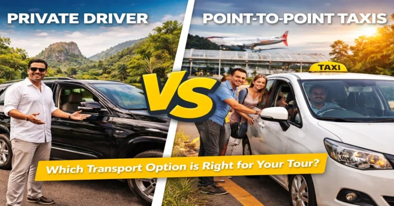 Private Driver Sri Lanka vs Point-to-Point Taxis