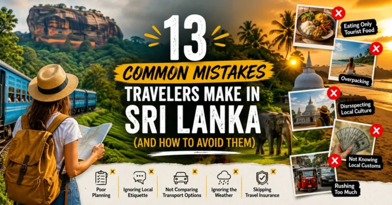 Common Mistakes Travelers Make in Sri Lanka (And How to Avoid Them)