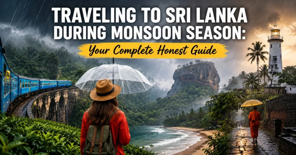 Traveling to Sri Lanka During Monsoon Season: Your Honest Guide