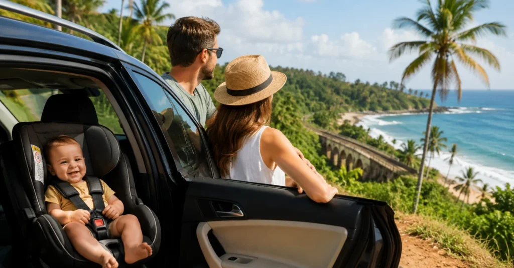 Traveling Sri Lanka with a Baby: The Complete Car Seat & Family Taxi Guide