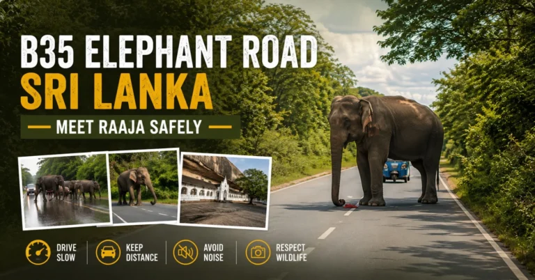 B35 Elephant Road Sri Lanka: Meet Raaja Safely
