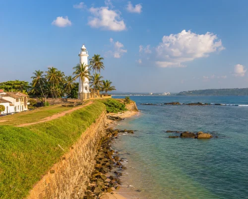 Galle Fort Heritage Walking Tour along the historic rampart walls and lighthouse
