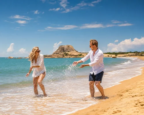 Yala Tourist Playing